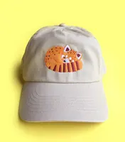 カスタム刺Embroideredレッサーパンダ野球帽、OEMカスタム刺Embroidery動物お父さん帽子、5パネル非構造化かわいい動物スポーツ帽子