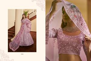 Nupcial Patti bordado Semi cosido Lehenga Coli Collection para venta en línea - Product Image 4