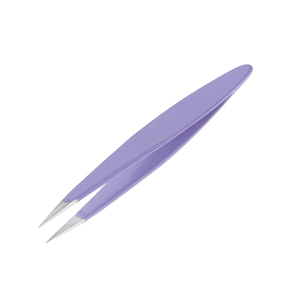 Pinzas Profesionales para Pestañas de Color Morado, Punta Puntiaguda, Marca Privada, Pinzas de Acero Inoxidable de Alta Precisión - Product Image 4