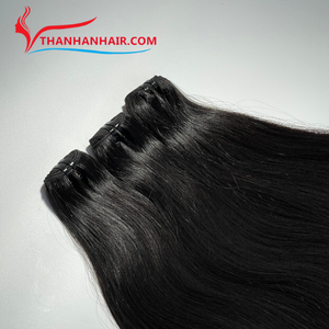 Produits de vente chauds 2024 cheveux crus vietnamiens Machine trame paquets de cheveux crus disponibles en Stock prêt à expédier vendeur de cheveux crus - Product Image 5