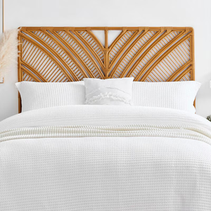Tête de lit en rotin naturel Décoration de chambre Matériau naturel Fabriqué au Vietnam Meubles de maison durables Vente en gros - Product Image 4
