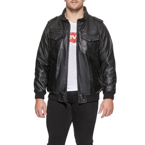 แจ็คเก็ตหนังแท้คุณภาพสูงสำหรับผู้ชาย แจ็คเก็ตมอเตอร์ไซค์หนังแท้ สีสันตามสั่ง - Product Image 6