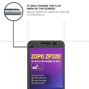 ฟิล์มกันรอยหน้าจอ ANTISHOCK สำหรับโซโป ZP320 ฟิล์มกันรอยคุณภาพพรีเมียมสำหรับอุปกรณ์ของคุณ - Product Image 3