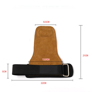 GAF 2025 Nueva gimnasia levantamiento de pesas microfibra cuero mano empuñaduras almohadilla Palma Protector gimnasio agarre espesor - Product Image 2