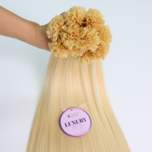 Extensiones de Cabello cabelos organicos 100 humano,cabelo sintetico 100% cabello humano Remy duradero - Product Image 1