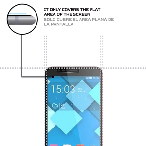 Protector de pantalla ANTISHOCK para TCL P688L, película protectora premium para teléfono móvil - Product Image 5
