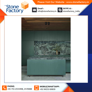 Ấn Độ Nhà cung cấp độc đáo của nhện màu xanh lá cây nhà bếp gạch đá cẩm thạch chất lượng <span class=keywords><strong>Onyx</strong></span> và Granite slab cho sàn với giá thị trường bán buôn - Product Image 6