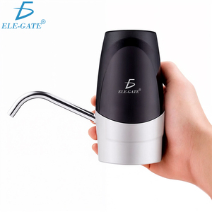 Dispensador de Agua Eléctrico Portátil Recargable, Bomba de Agua Fría de Acero Inoxidable y Plástico, USB, Manual, Plegable, para Escritorio, Coche y Exteriores - Product Image 1