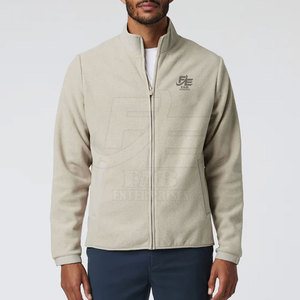 Chaqueta con Capucha y Cremallera de Forro Polar para Hombre, Hecha a Medida, de Manga Larga, Transpirable y Ecológica, Material de Algodón/Poliéster para Invierno, en Oferta - Product Image 2