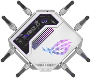 การออกแบบที่กำหนดเองเราเตอร์เชลล์ที่ปิด ROG Rapture GT-BE19000AI การเล่นเกม3แบนด์ WiFi 7 aimesh ทั้งบ้านตาข่ายบริการ ODM - Product Image 3