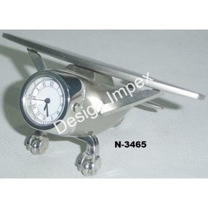<b>Shelve</b> Display Portable Airplane Models <b>Desktop</b> Clock Wholesale Supply Business Gift Uses Decorative Normal Aircraft Model Clock - Product Image 4