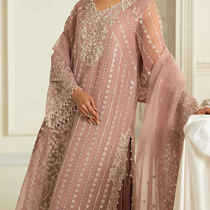 Top Selling Unstitched Formal Party <b>Dress</b> for Women New Designer Regular Length Salwar Kameez 2025 Buteeq Wear Desghnir <b>Dress</b> - Product Image 1
