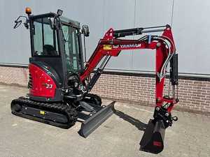 รถขุดขนาดเล็กยันมาร์ ViO23-6 กำลังสูง 2.3 ตัน แบบไม่มีส่วนท้าย ระบบไฮดรอลิกสำหรับงานก่อสร้างและจัดสวน - Product Image 2