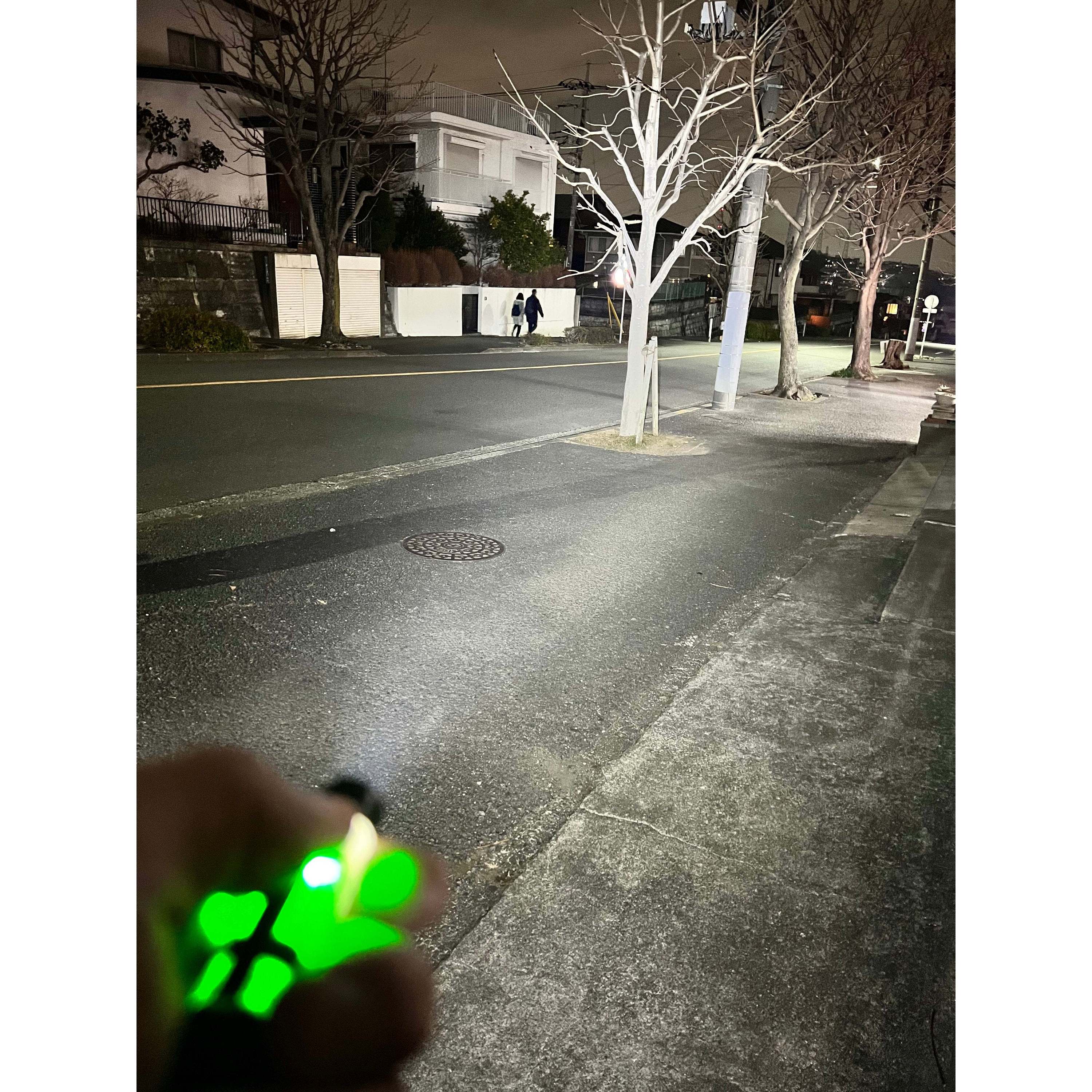 MICROLight UV Flashlight 1000 Lumen Luminous Flux Aluminum Alloy/Stainless Steel/PC Body IP67 Green USB Camping 365nm/395nm