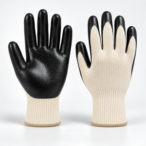 PVC Dip <b>Gloves</b> Designed For <b>Long</b> Wearing Comfort With Strong Grip Durable Coating And Flexible Finger Movement - Product Image 1