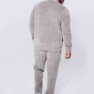 Chándal de terciopelo de calidad superior para hombre, conjunto de invierno con capucha y pantalones de chándal, las mejores características, chándal de terciopelo único Unisex para hombre - Product Image 2