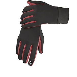 Gants de cyclisme pour homme, entièrement en tissu Spandex, avec fibres de cuivre et silicone, résistants au froid, au vent et aux chocs, compatibles avec les écrans tactiles. - Product Image 1