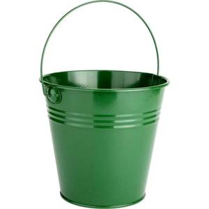 Vente chaude Seau En Métal Seau avec Poignée Enduit Vert pour Maison & Jardin Décor Planteur Multi Seaux De Seau Utilisables - Product Image 1
