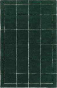 Tapis en laine fait main moderne de haute qualité personnalisé OEM, motif floral, forme rectangulaire, tapis de sol lavable, antidérapant, poils moyens - Product Image 3