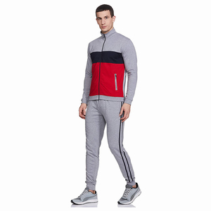 Nouveauté Ensemble sweat doux personnalisé à bas prix et à la mode pour hommes Survêtement d'hiver chaud zippé de sport confortable - Product Image 3