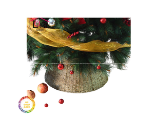 Accesorios Valla Redonda tejida árbol de Navidad decoración base rústica, sofisticada de proveedor vietnamita - Product Image 1