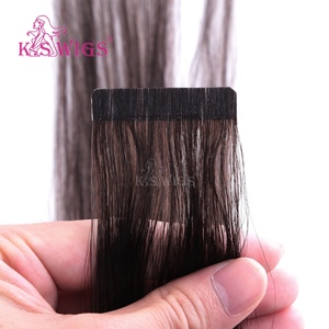 Extensiones de Cabello Humano K.SWIGS Premium con Cinta Adhesiva de PU Sin Costuras, Doble Trama, Cabello Virgen Remy Chino de Alta Calidad, Natural y Cómodo - Product Image 5