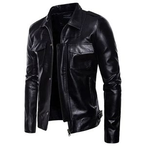 Blouson de moto en cuir véritable enduit pour homme et femme, nouvelle arrivée, avec col montant, motif brodé de lettres pour le sport - Product Image 1