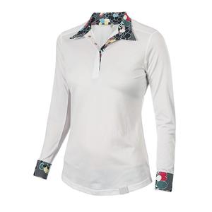 Shemax-ropa de montar a caballo para mujer, Tops de manga larga, camisa de espectáculo ecuestre - Product Image 4