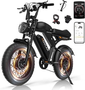 V30/V30Max/V30ProMax bici elettrica per adulti, 1000W/1500W/3000W, 28/32/37.5mph, batteria 48V 15.6/31.2/40AH, bici da cross Max Range - Product Image 1