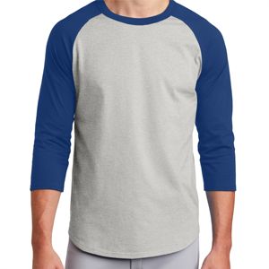 Jersey raglán elegante para hombres Cómodo y transpirable Ideal para deportes y ropa informal - Product Image 2