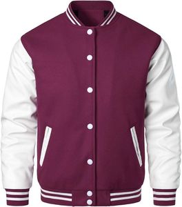 Top Selling 100% Wool Material Made Men Varsity <b>Jacket</b> In Different Sizes - Product Image 3