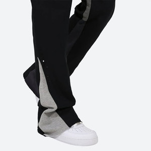 Pantalones deportivos apilados de otoño e invierno para hombre, pantalones de lana de algodón de cintura alta o media, estilo informal holgado - Product Image 5
