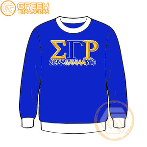 Sudadera de lana de algodón Sigma Gamma Rho personalizada de alta calidad, Jersey bordado, chaqueta para mujer, ropa griega, estilo de hermandad - Product Image 2