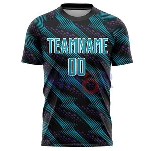 New Style 2025 Factory Direct Supply <b>Cheap</b> Price 100% Fully Sublimated Polyester Short Sleeve Soccer Jersey OEM Serviced - Product Image 2