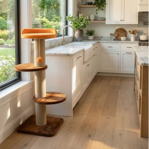 Griffoir pour chats Amistar Caramel Lift de haute qualité, adapté à toutes les races et tailles de chats. - Product Image 1