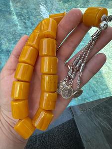 Cuentas de Tasbih Islámicas de Resina Hechas a Mano con Diseño de Ángel y Búho, Contador de Oraciones Musulmanas, Regalo para Eid - Product Image 6