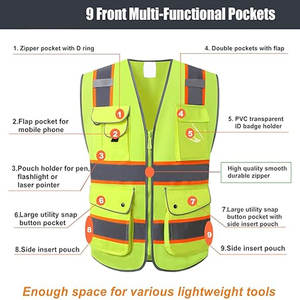 Pantalones de Uniforme de Trabajo Talla Grande Ignífugos Transpirables Resistentes al Viento Conjunto de Uniforme de Mecánico Industrial de Poliéster - Product Image 3