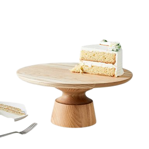 Designer <b>Wooden</b> <b>Cake</b> Natural Color Made with High End Quality Wood use to Serving <b>Cake</b> Stand for Hotel Restaurant & Events - Product Image 6