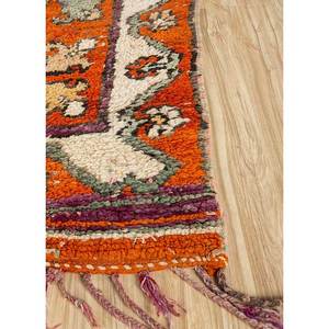 Tapis en laine noués à la main Nuray grande surface 9x12, motif géométrique abstrait rectangulaire pour couloir et entrée, décoration intérieure - Product Image 4