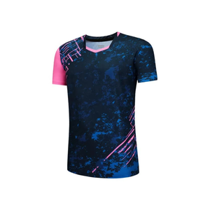 Personalizado de alta calidad de secado rápido transpirable bádminton uniforme mujeres/hombres uniformes de tenis de mesa - Product Image 2