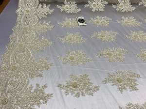 Set de table perlé fait main, luxe, décoration de table pour les fêtes, design personnalisé, antidérapant, durable, pièce unique, pour la fête de l'emménagement - Product Image 2