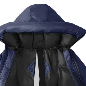 Vestes d'hiver pour hommes personnalisées OEM, vêtements d'extérieur chauds, coupe-vent à capuche, doudoune, manteau chaud, vestes à bulles de haute qualité - Product Image 6