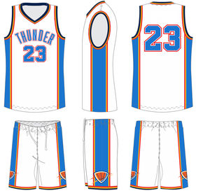 Tenue de basketball personnalisée, originale, pas chère, sublimation, mode basket - Product Image 3