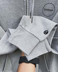 Sweat-shirts d'hiver pour hommes les plus vendus, nouveau design, coupe classique, fermeture éclair intégrale, 100 % coton, fabriqués au Pakistan, faible MOQ, impression sérigraphique en gros - Product Image 3