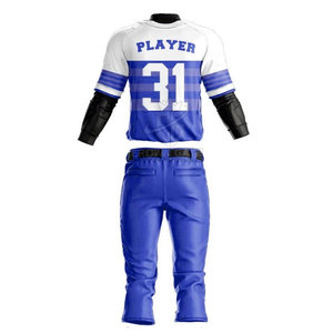 Uniforme de baseball léger et confortable, prix bas, design de logo personnalisé, ensemble d'uniformes de baseball - Product Image 2
