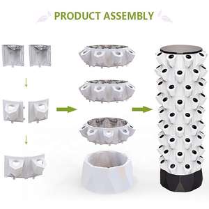 Sistemas de Cultivo Vertical Inteligente con Torre Aeropónica para Cultivos de Alto Rendimiento - Product Image 3
