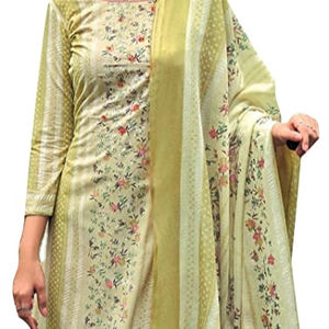Costume ethnique formel en coton imprimé Salwar Kameez musulman indien pakistanais femmes robe grande taille femmes - Product Image 1