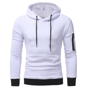 Sudadera con Capucha Personalizada 2023 con Logotipo Bordado e Impresión Digital para Hombre, Algodón Orgánico, Tallas Grandes, Elegante y Ecológica para Invierno - Product Image 1