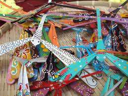 Libellule en bambou artisanale du Viet Nam ANGLE - Product Image 5