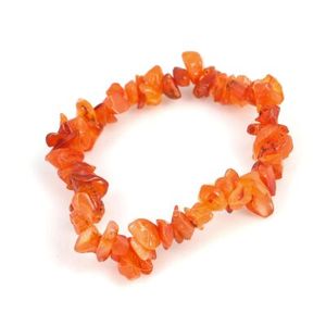 สร้อยข้อมือหินคาร์เนเลียนสีแดงแท้ ดีไซน์ทันสมัย - Product Image 1
